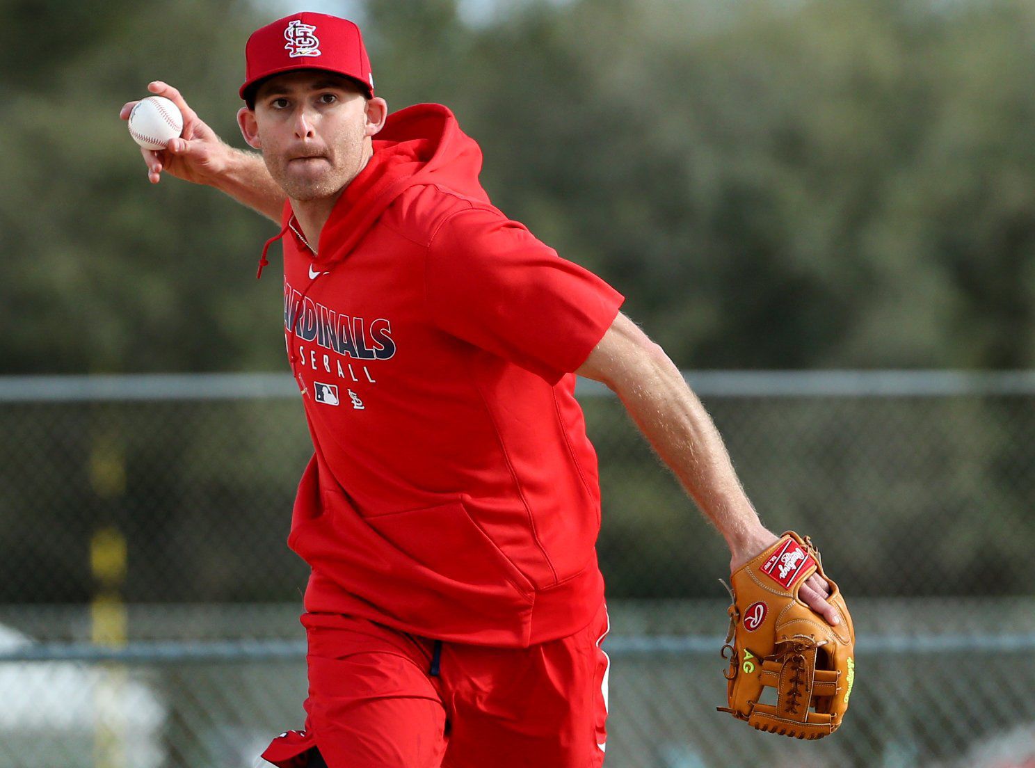 Thursday workout at Cardinals spring training